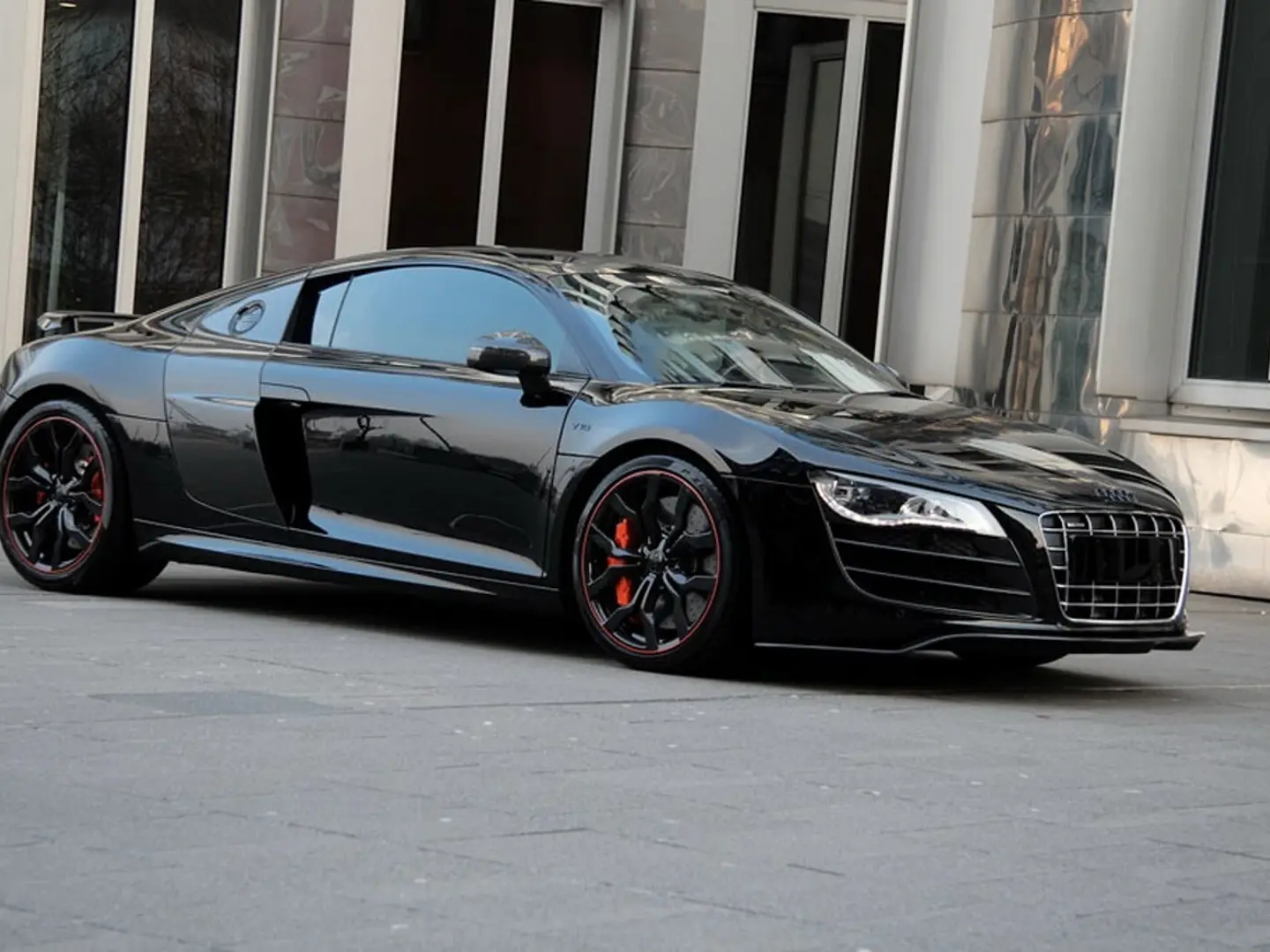 Detail Audi R8 Matte Black Nomer 15