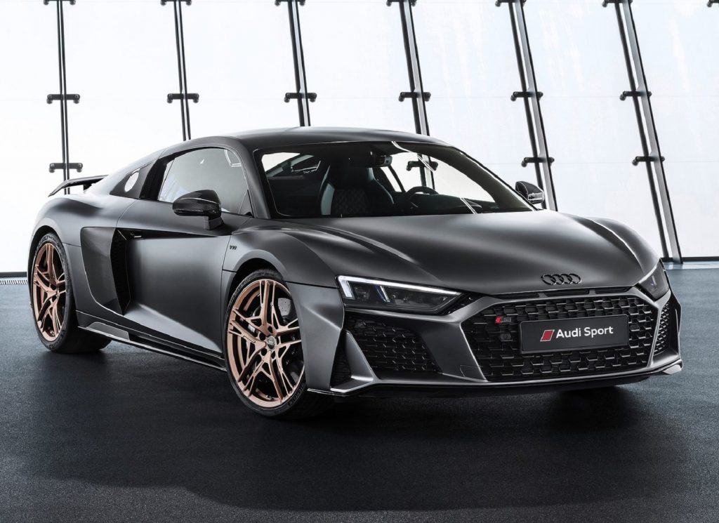 Detail Audi R8 Matte Black Nomer 31