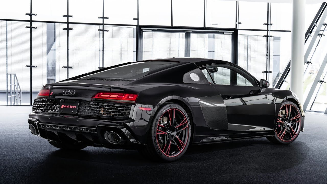 Detail Audi R8 Matte Black Nomer 41