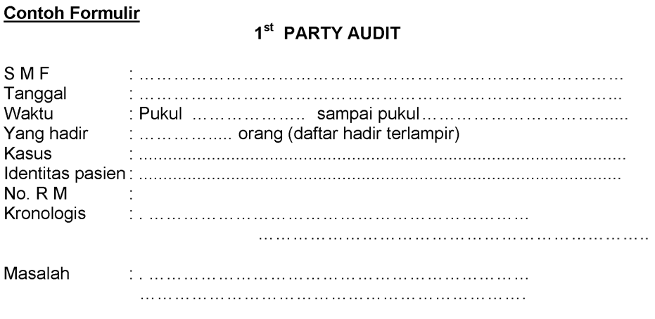 Detail Audit Medis Rumah Sakit Nomer 34