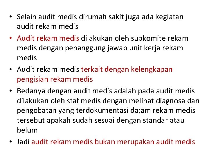 Detail Audit Medis Rumah Sakit Nomer 38