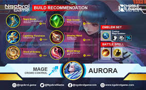 Detail Aurora Build Mobile Legend Nomer 49