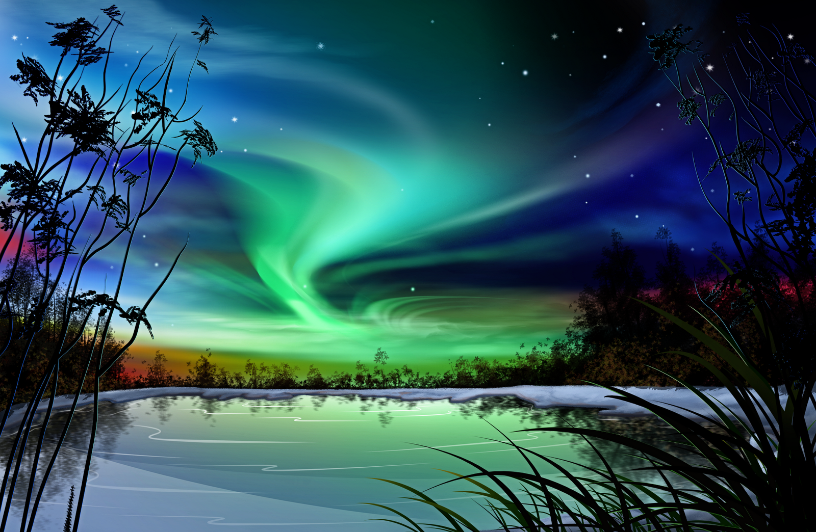 Detail Aurora Live Wallpaper Nomer 50