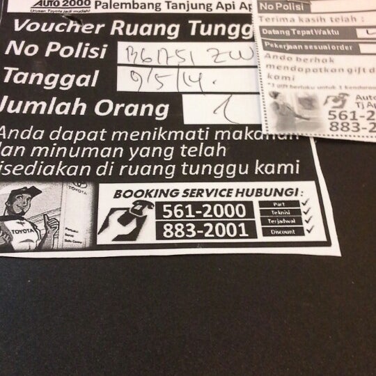 Detail Auto 2000 Tanjung Api Api Nomer 34