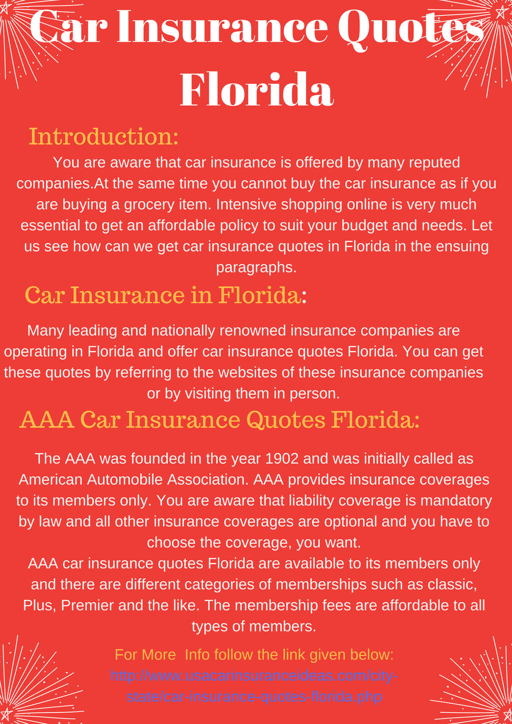 Detail Auto Insurance Quotes Florida Nomer 49