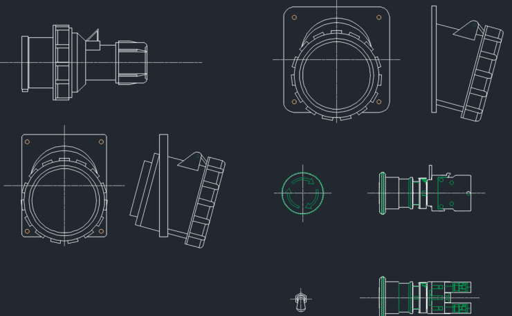 Download Autocad Autocad Gambar Conector Nomer 51