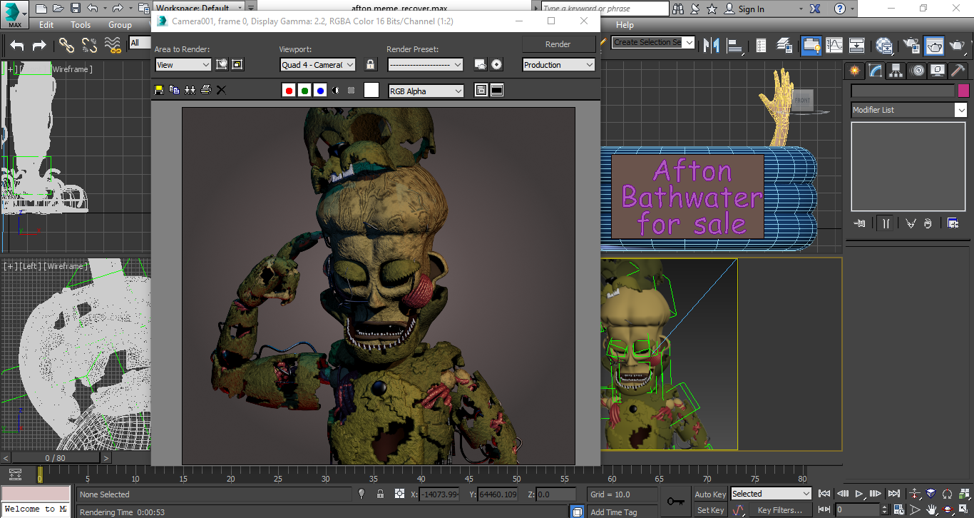 Detail Autodesk 3ds Max Fnaf Nomer 17