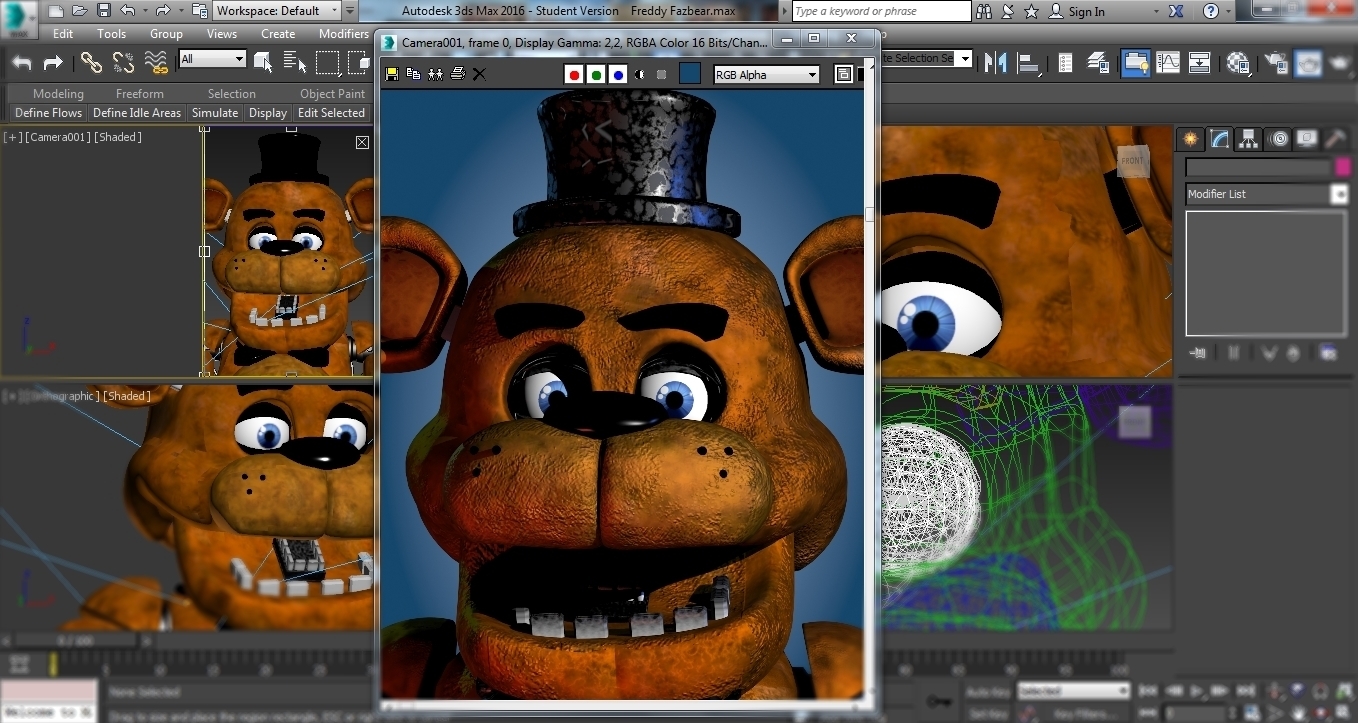 Detail Autodesk 3ds Max Fnaf Nomer 21