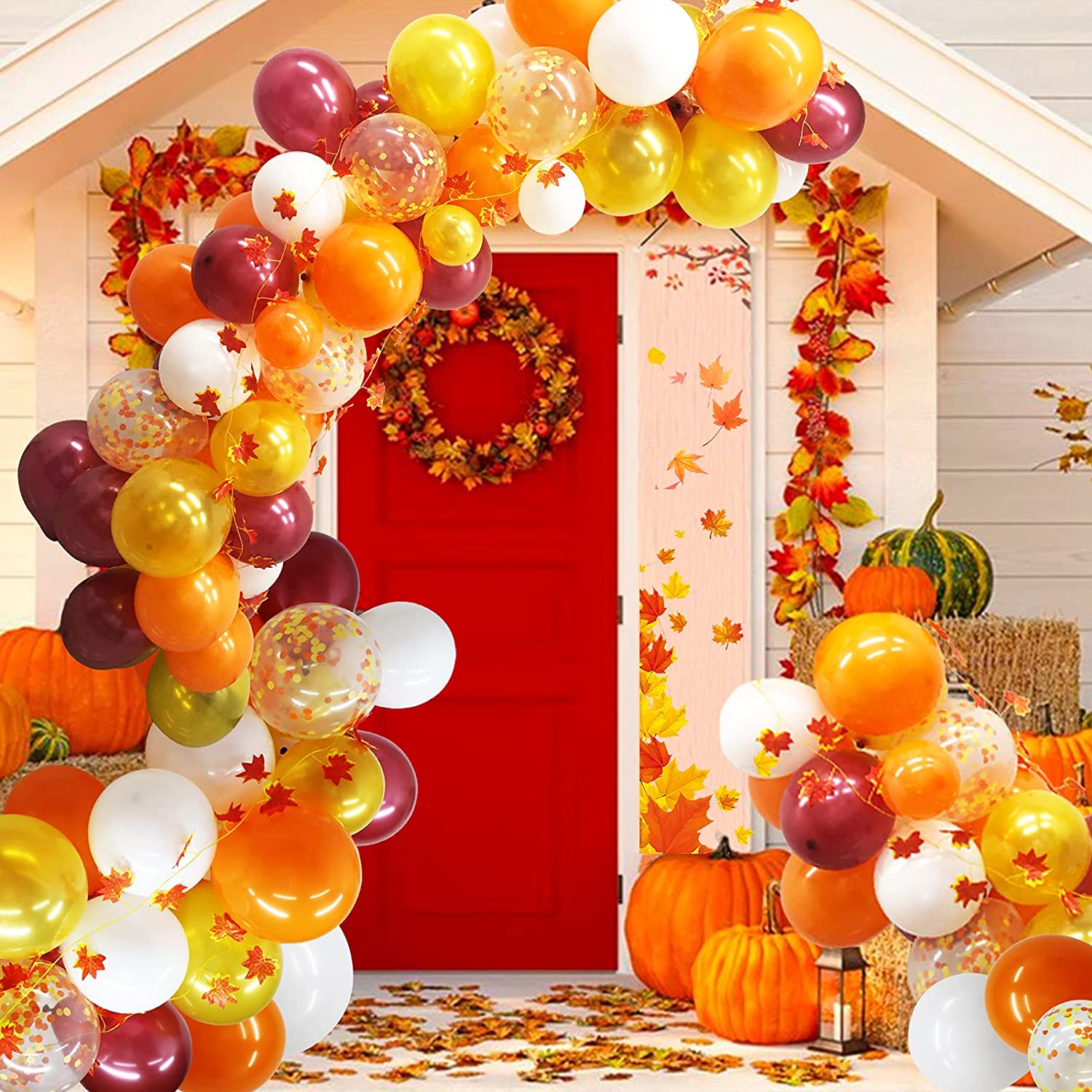 Autumn Balloon Garland - KibrisPDR