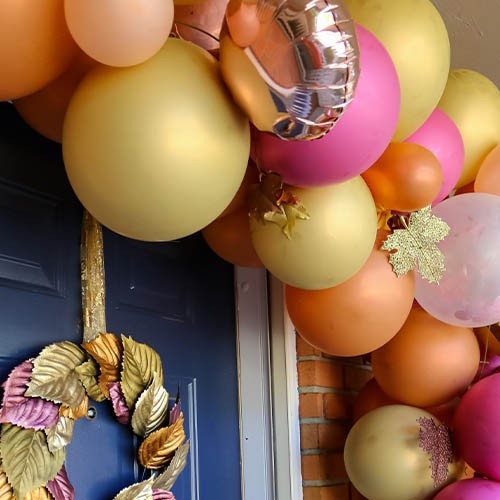 Detail Autumn Balloon Garland Nomer 37