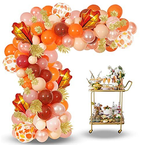 Detail Autumn Balloon Garland Nomer 44