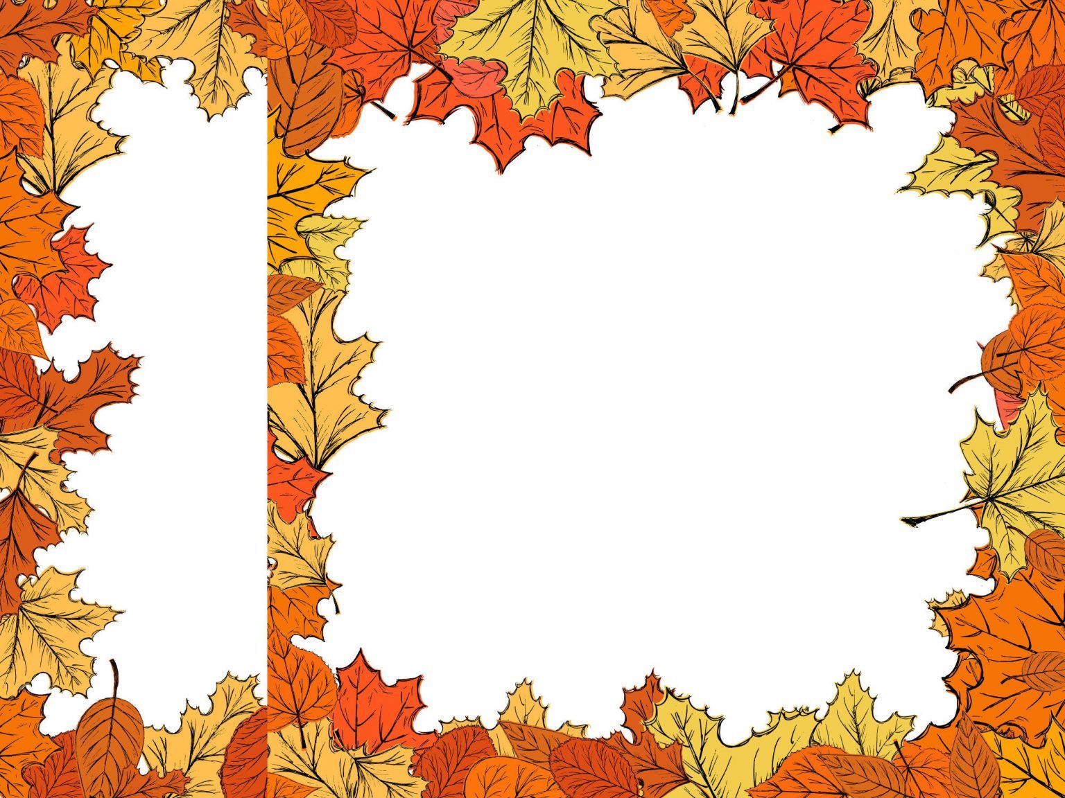 Detail Autumn Leaves Border Png Nomer 51