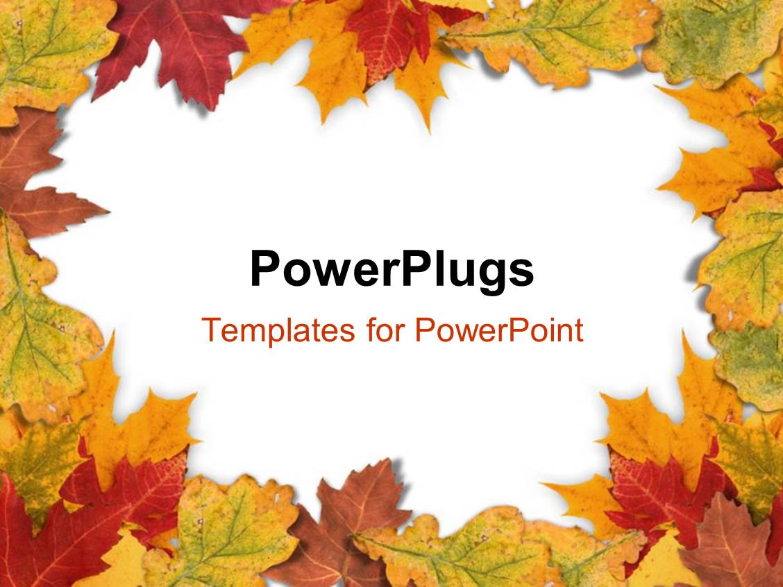 Detail Autumn Leaves Powerpoint Template Free Nomer 53