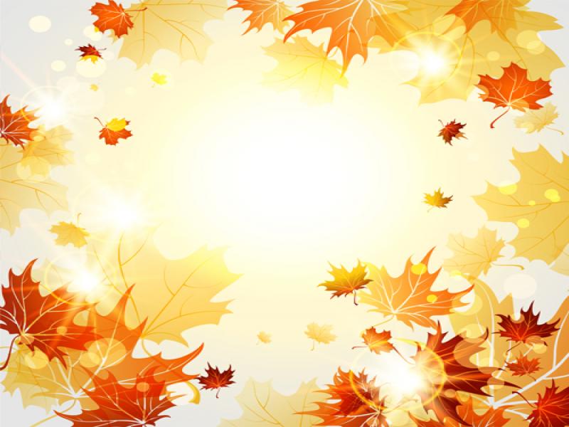 Detail Autumn Leaves Powerpoint Template Free Nomer 9