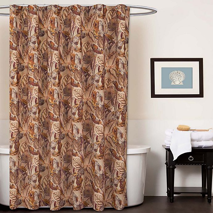 Detail Autumn Leaves Shower Curtains Nomer 13