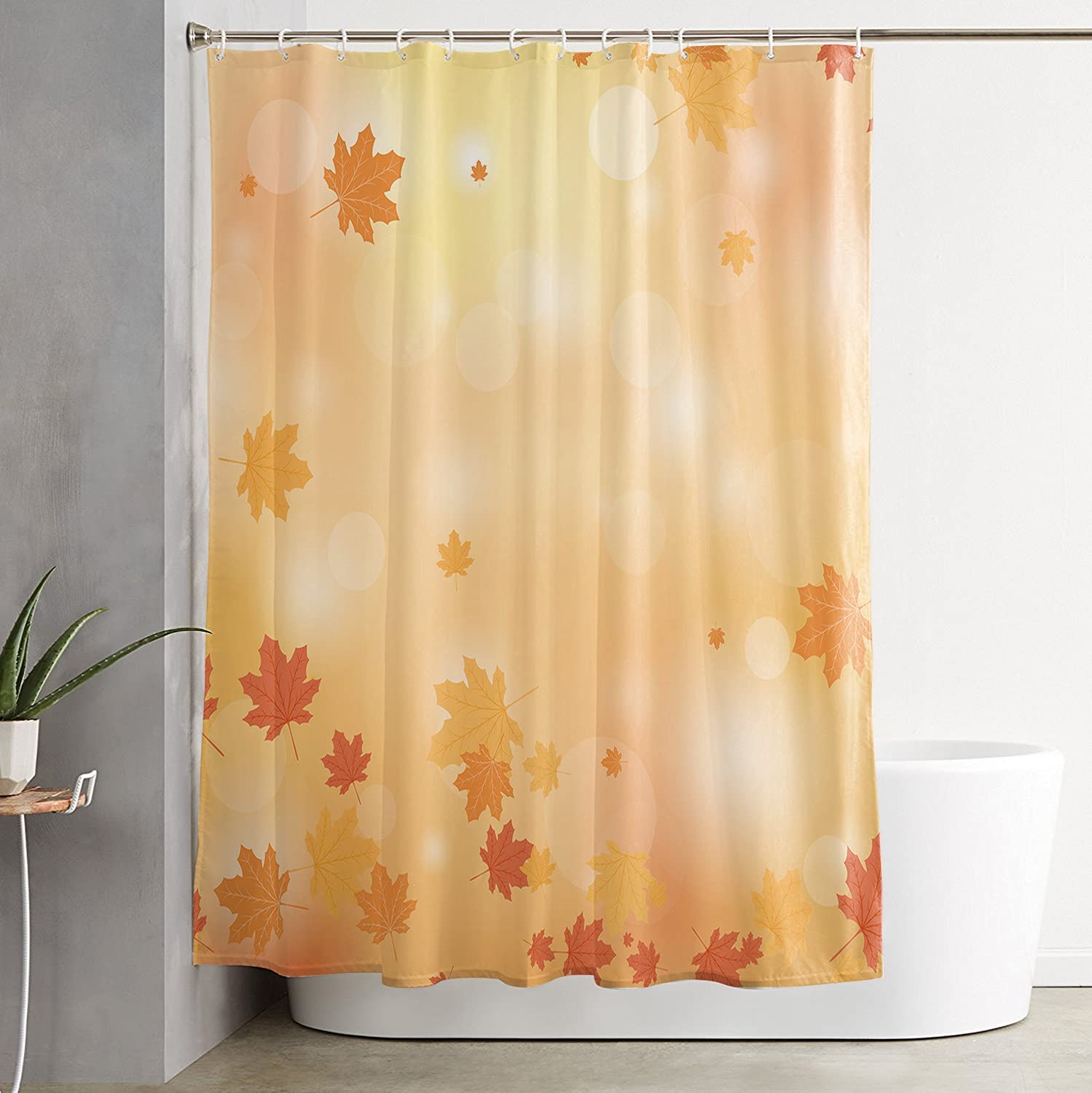 Detail Autumn Leaves Shower Curtains Nomer 31