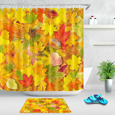 Detail Autumn Leaves Shower Curtains Nomer 52