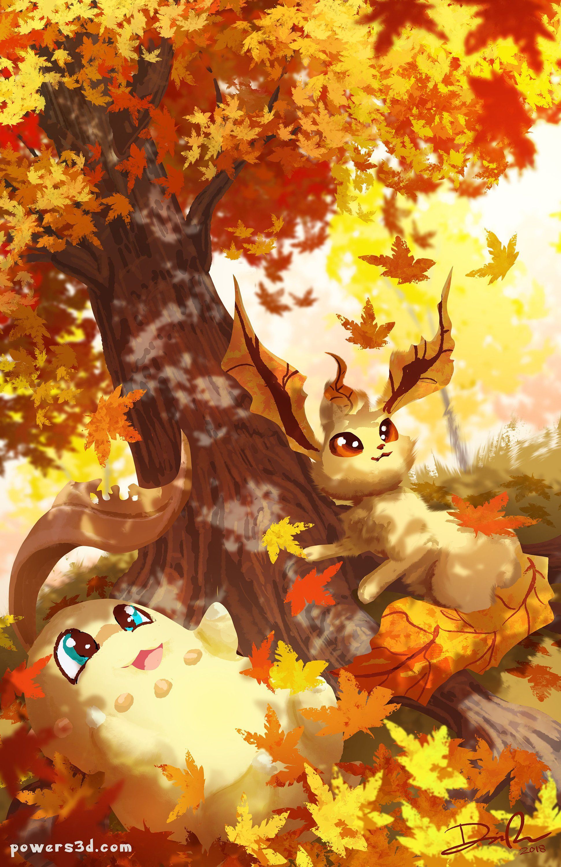 Detail Autumn Pokemon Wallpaper Nomer 2