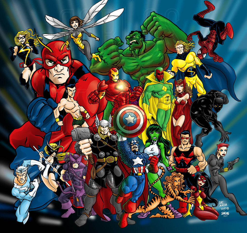Detail Avenger Cartoon Wallpaper Nomer 22