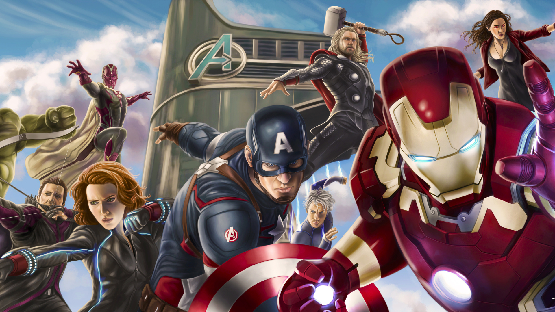 Detail Avenger Cartoon Wallpaper Nomer 51