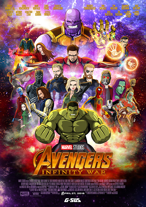 Detail Avenger Infinity War Poster Nomer 45