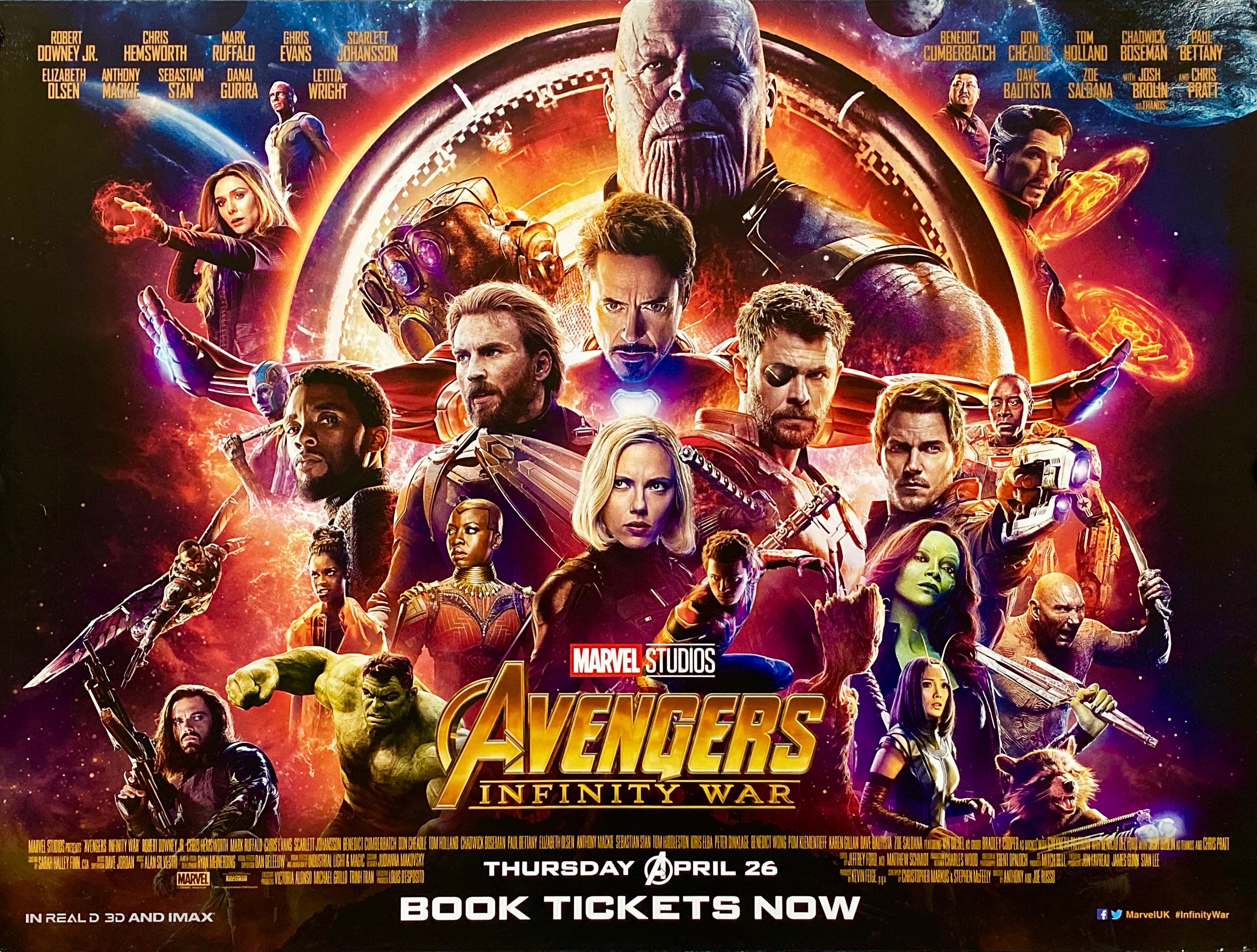 Detail Avenger Infinity War Poster Nomer 9