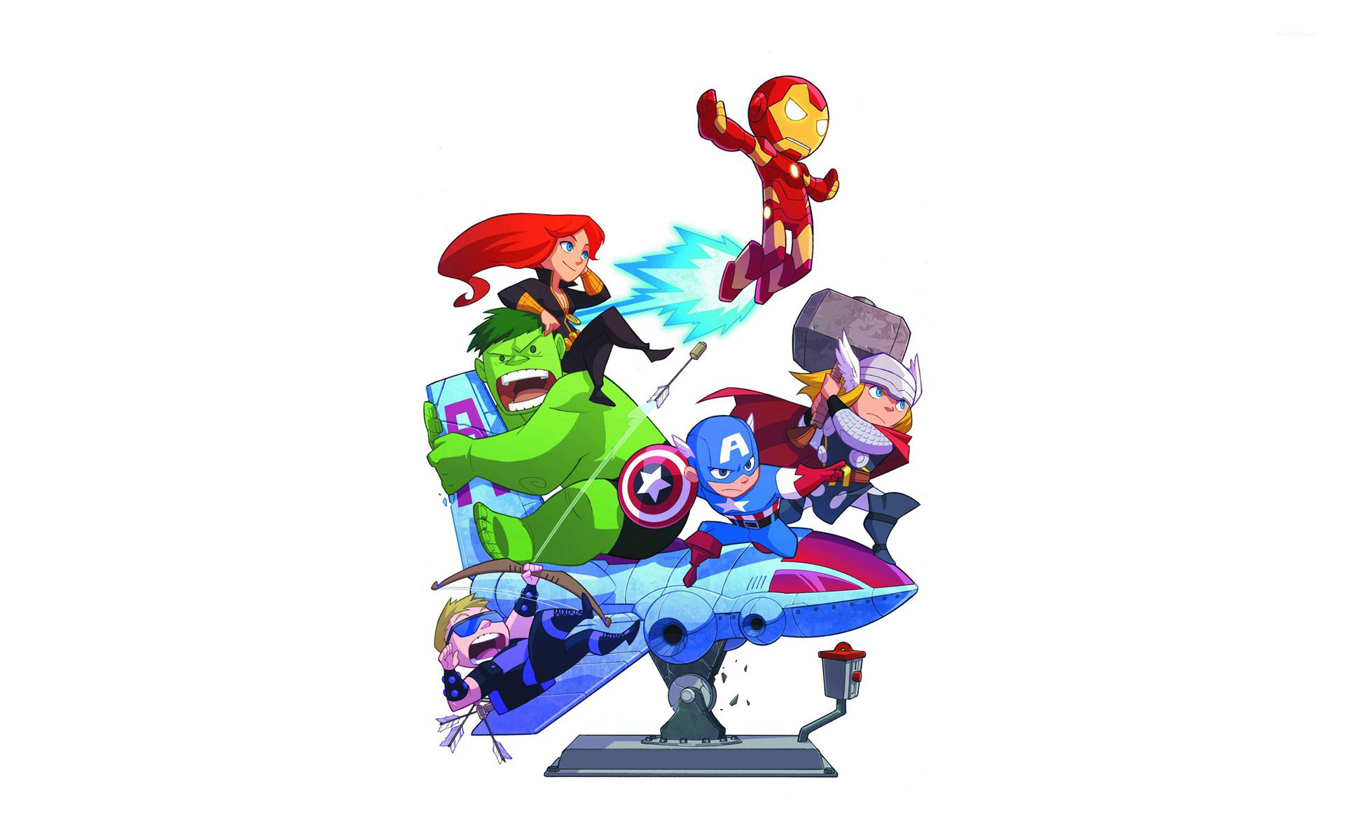 Detail Avengers Cartoon Wallpaper Nomer 19