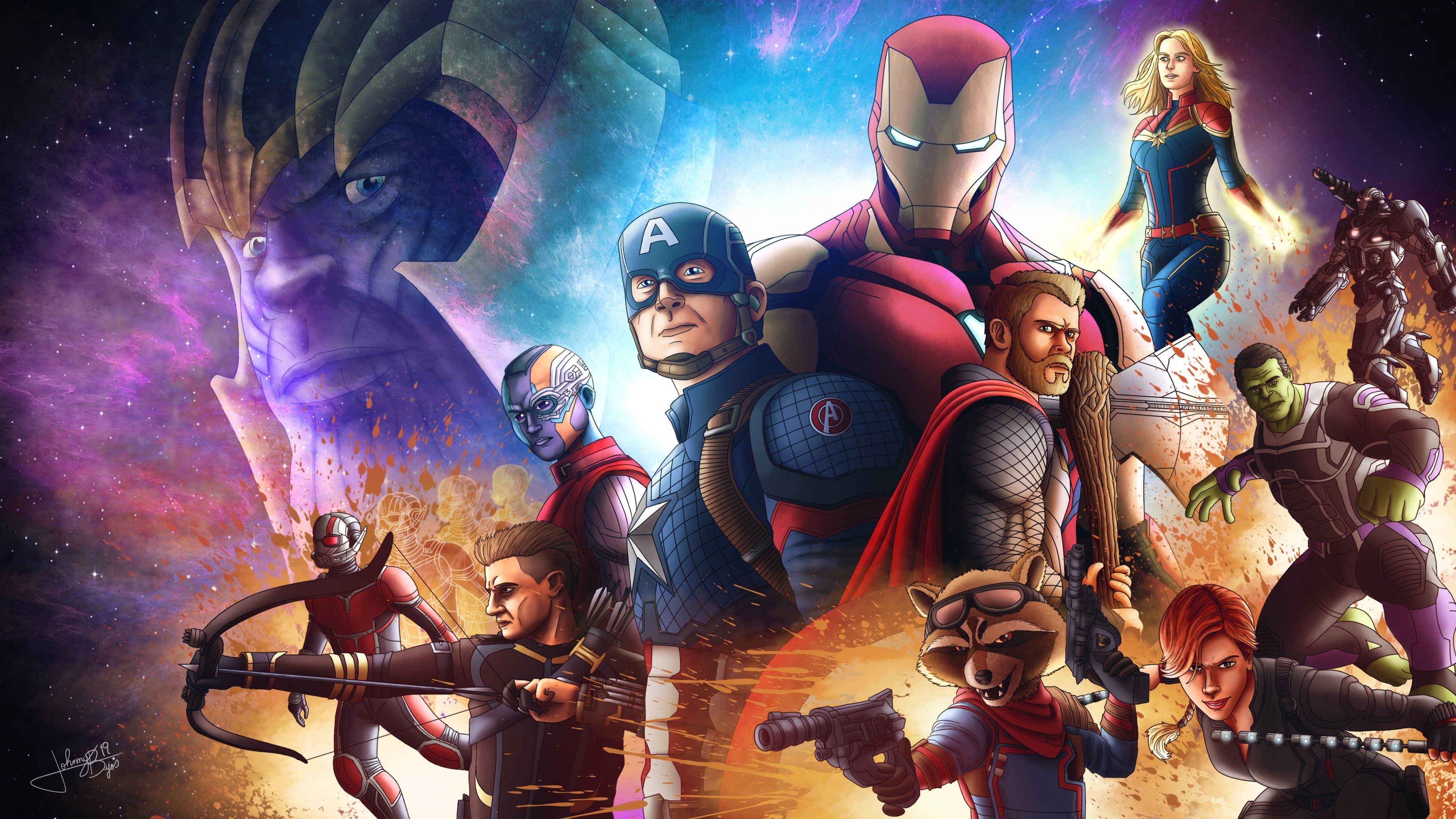 Detail Avengers Cartoon Wallpaper Nomer 25