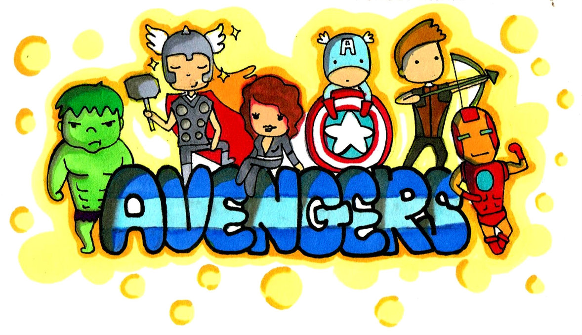 Detail Avengers Cartoon Wallpaper Nomer 30