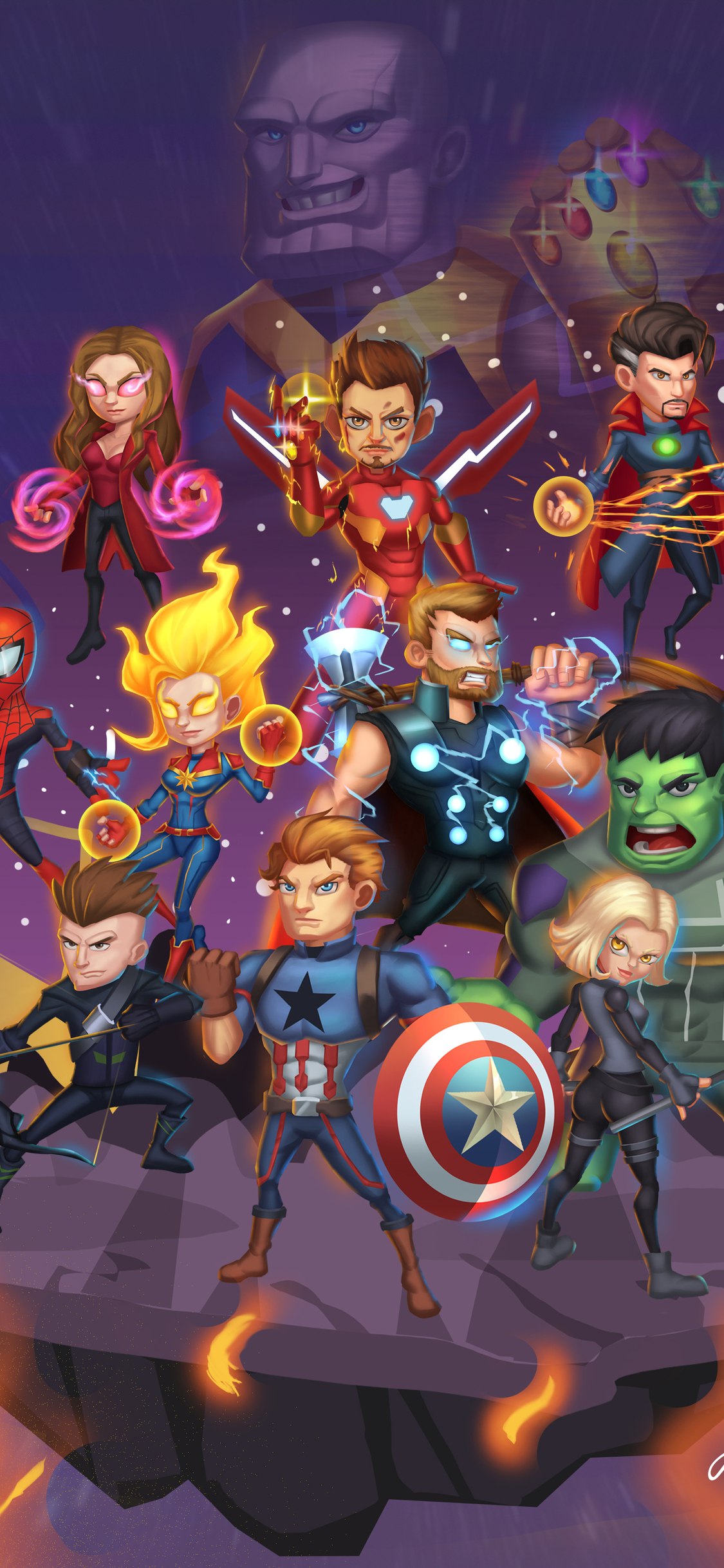 Detail Avengers Cartoon Wallpaper Nomer 39