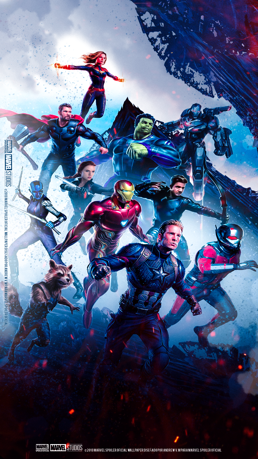 Detail Avengers Endgame Wallpaper Iphone Nomer 44