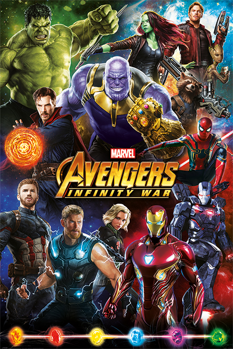 Detail Avengers Infinity War Movie Poster Nomer 19