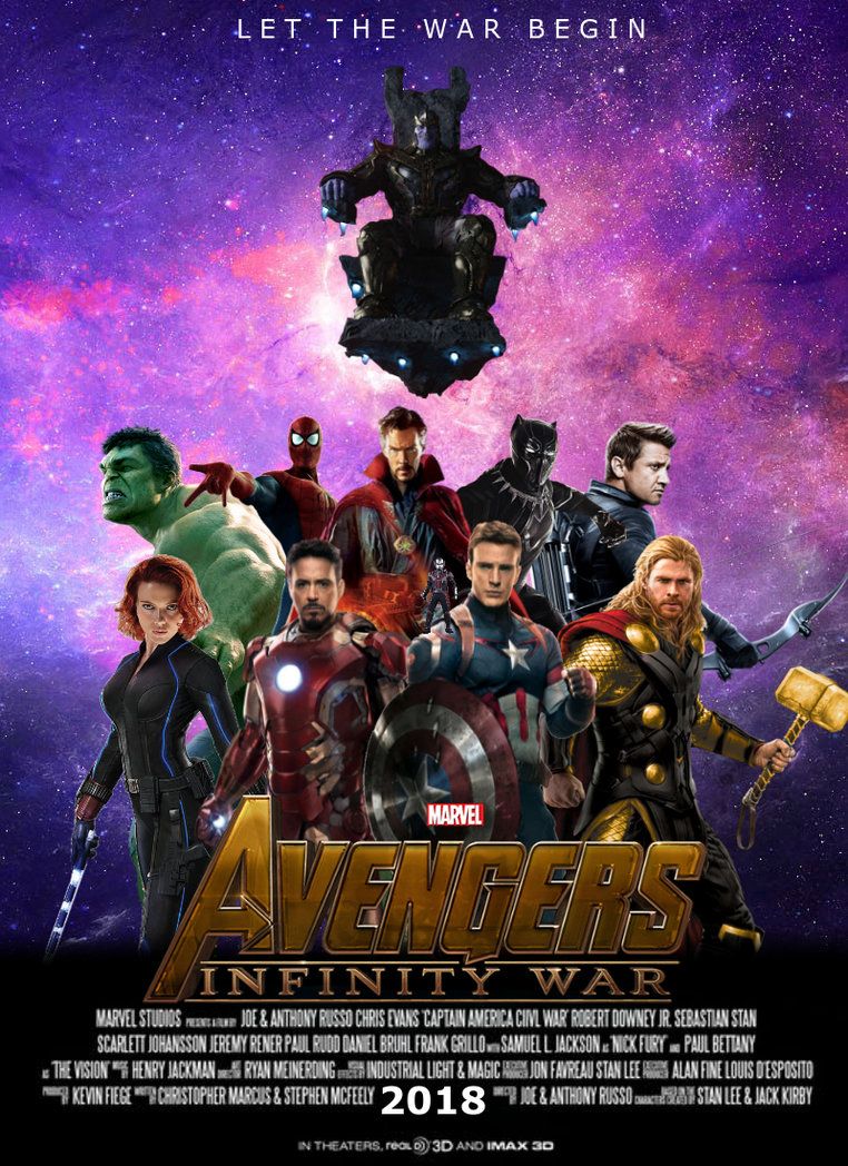 Detail Avengers Infinity War Movie Poster Nomer 28
