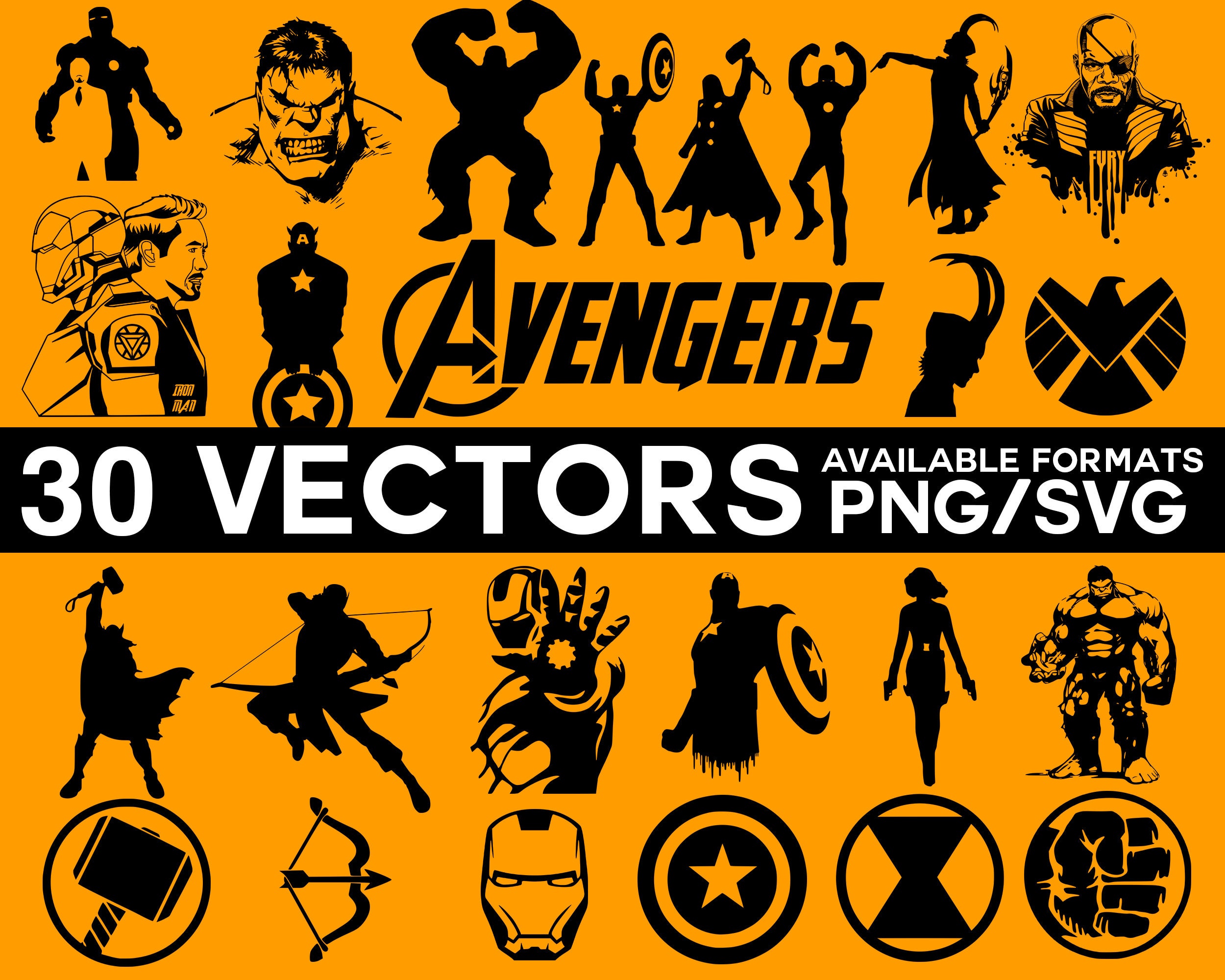 Detail Avengers Vector Nomer 37