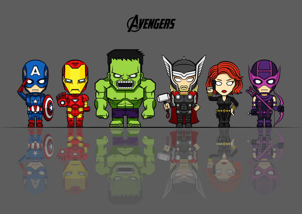 Detail Avengers Vector Nomer 10