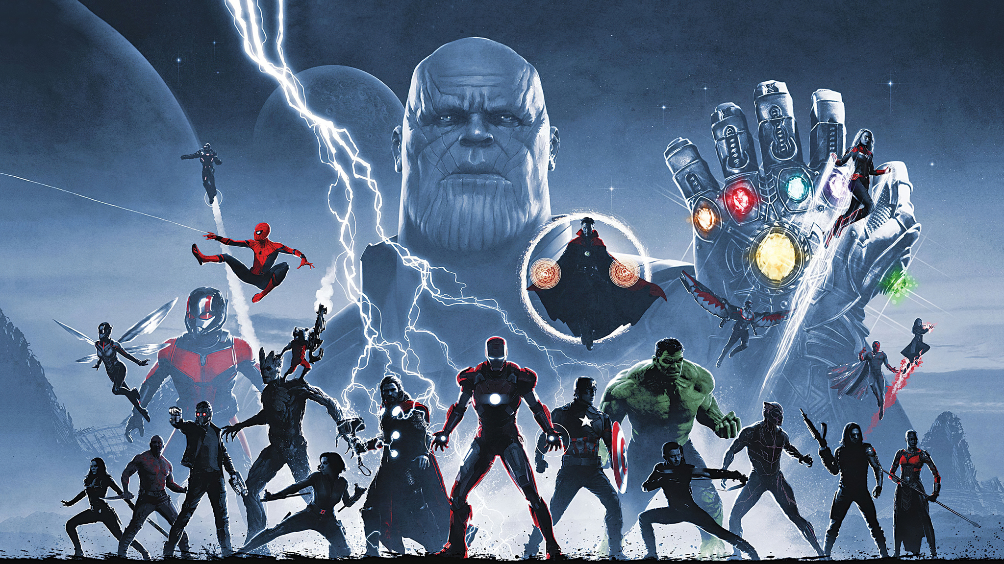 Detail Avengers Wallpaper 4k Nomer 17