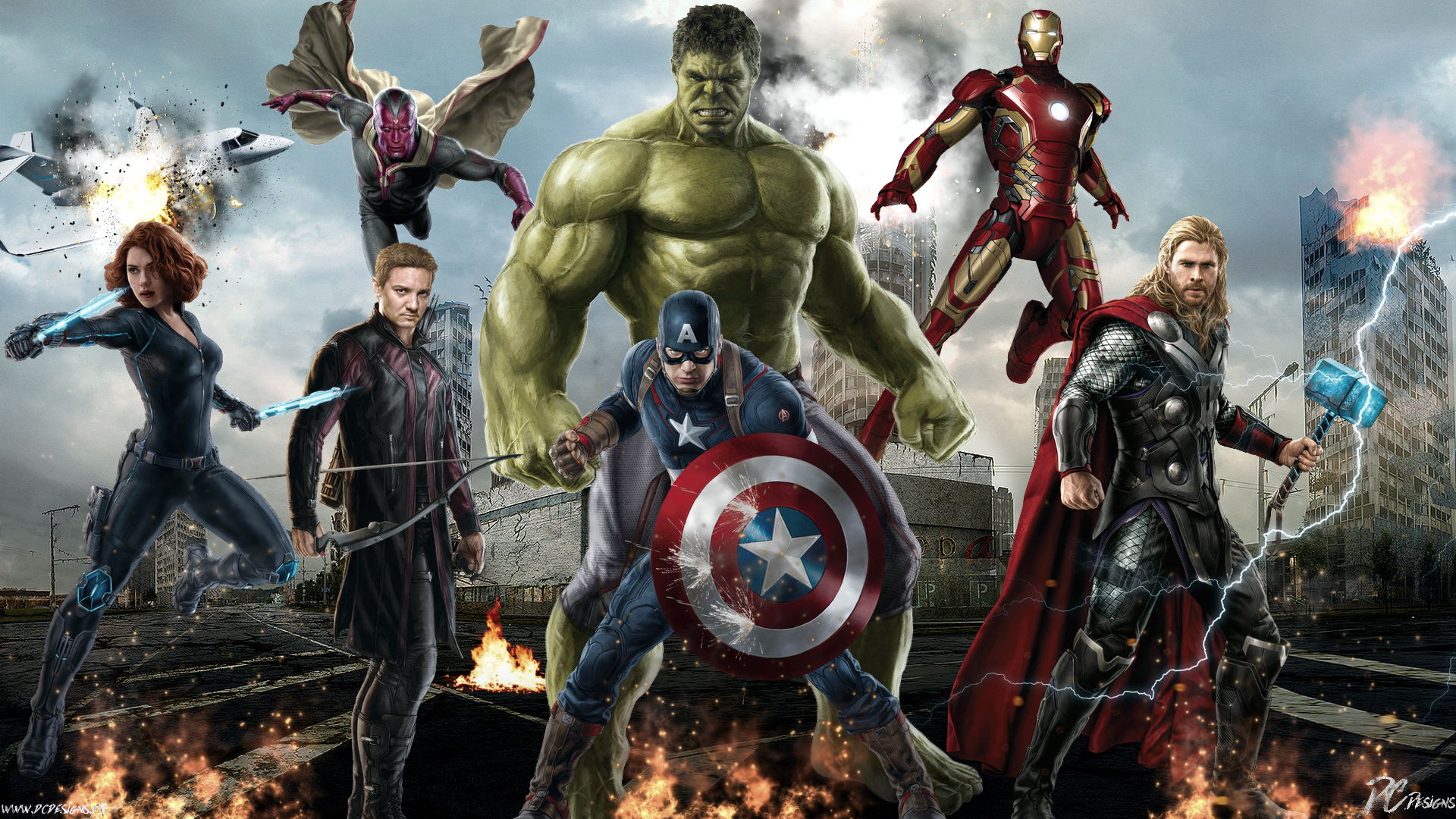 Detail Avengers Wallpaper Hd 1080p Nomer 12