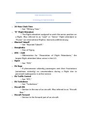 Detail Aviation Terminology For Flight Attendants Nomer 3