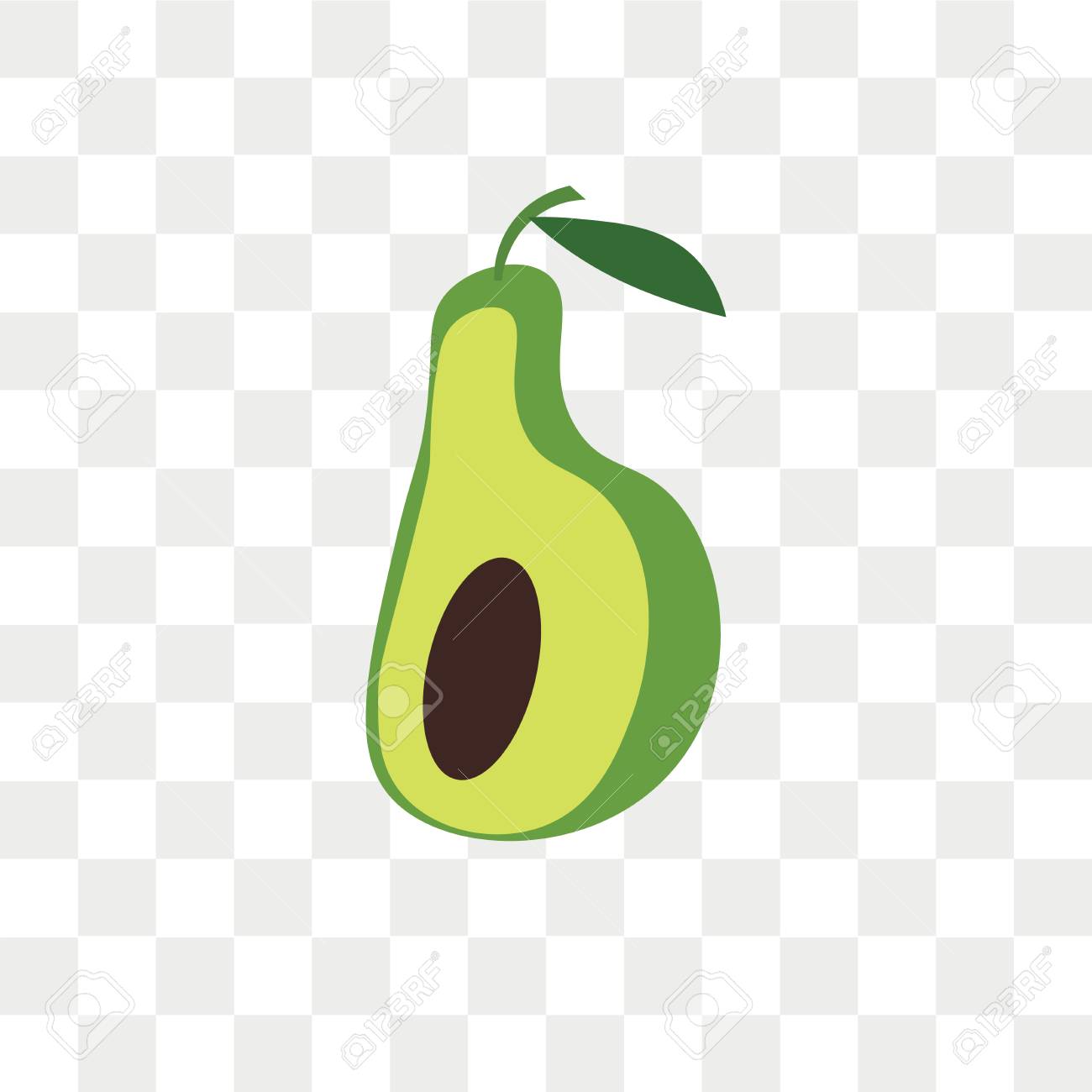 Detail Avocado Vector Png Nomer 24