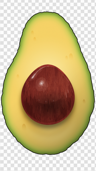 Detail Avocado Vector Png Nomer 51