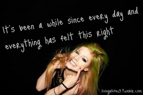 Detail Avril Lavigne Quotes Nomer 18