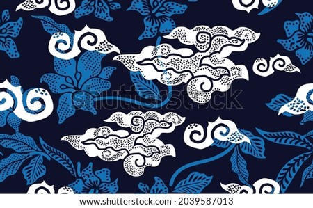 Detail Awan Batik Vector Nomer 39