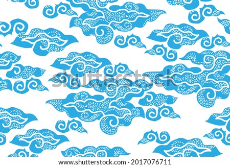 Detail Awan Mega Mendung Vector Nomer 34