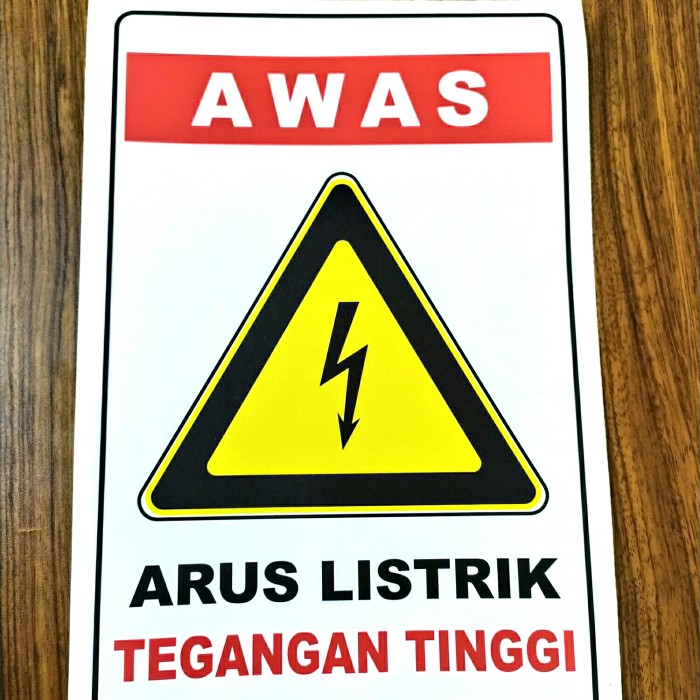 Awas Listrik Tegangan Tinggi - KibrisPDR