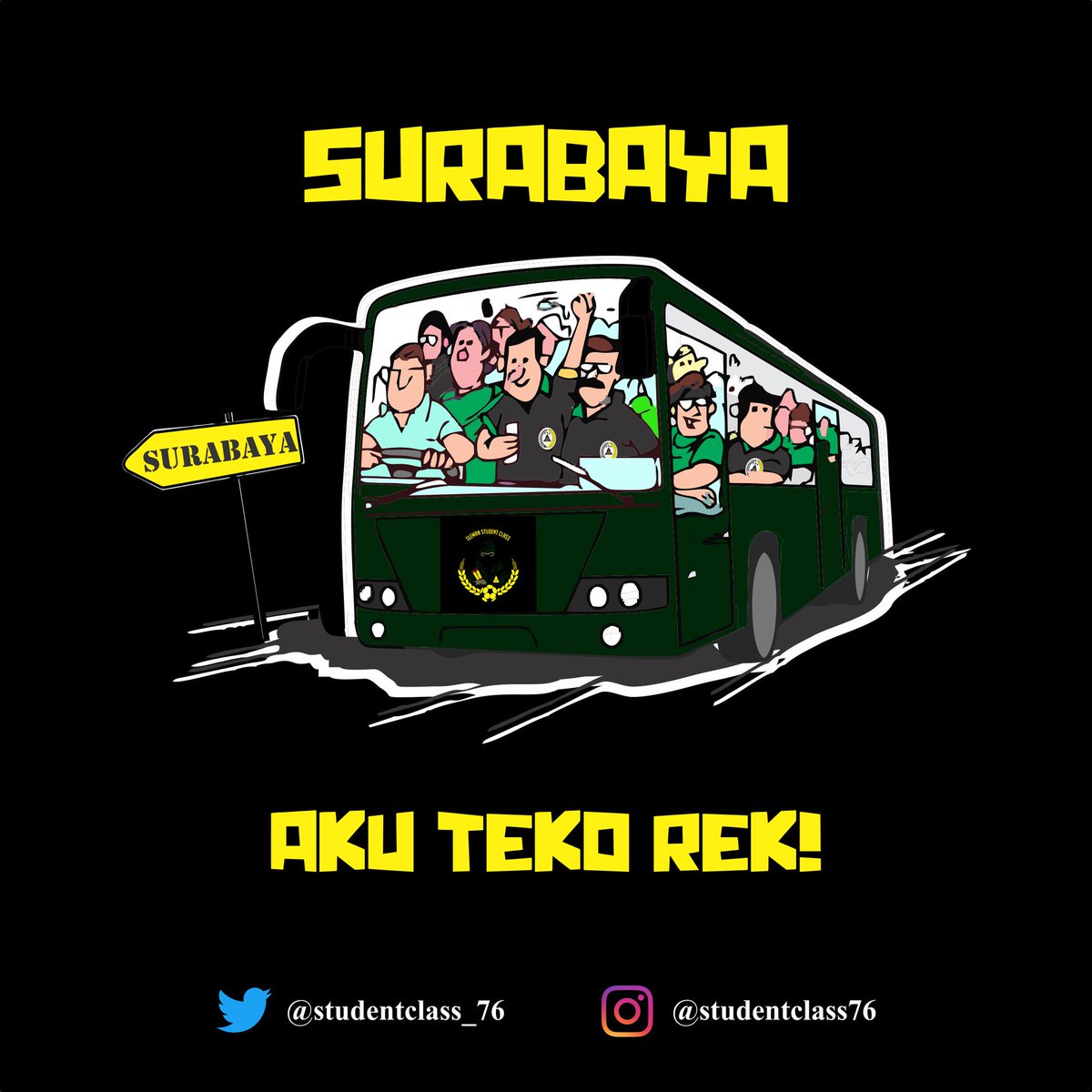 Detail Awaydays Logo Bus Nomer 26