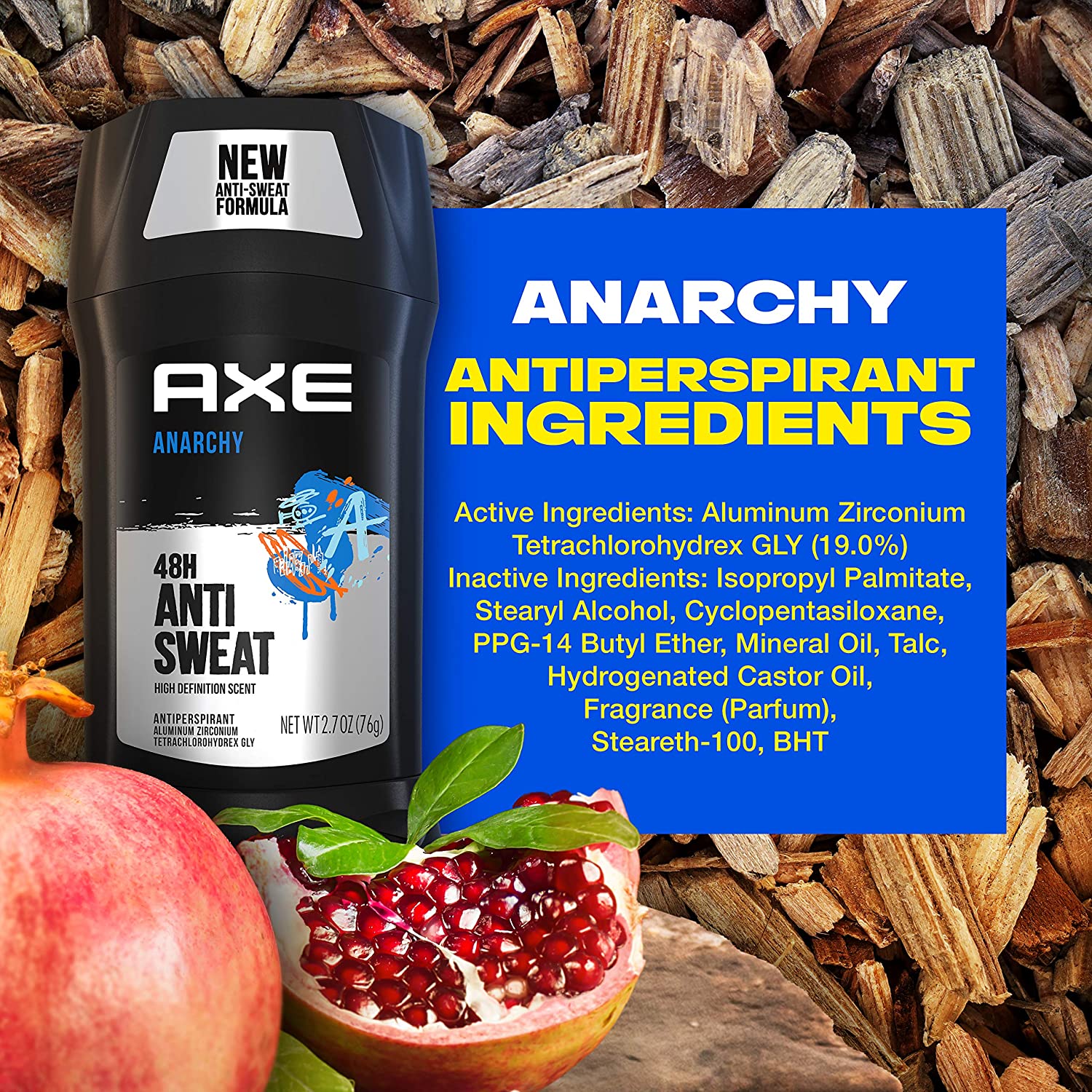 Detail Axe Anarchy Deodorant Nomer 25