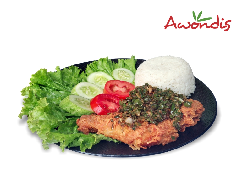 Detail Ayam Geprek Sambal Ijo Png Nomer 12