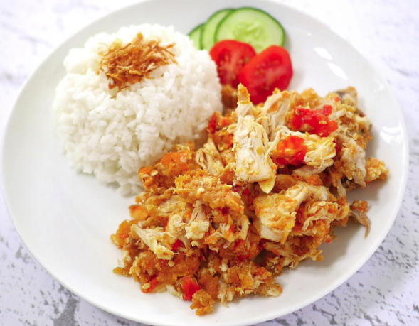 Detail Ayam Geprek Sambal Ijo Png Nomer 28