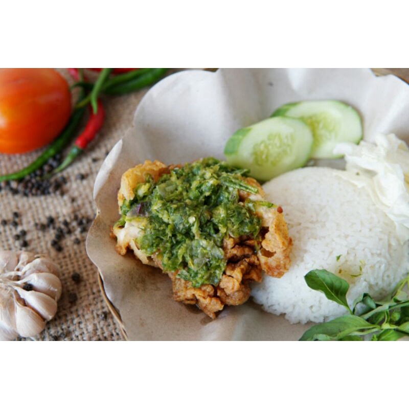 Detail Ayam Geprek Sambal Ijo Png Nomer 39
