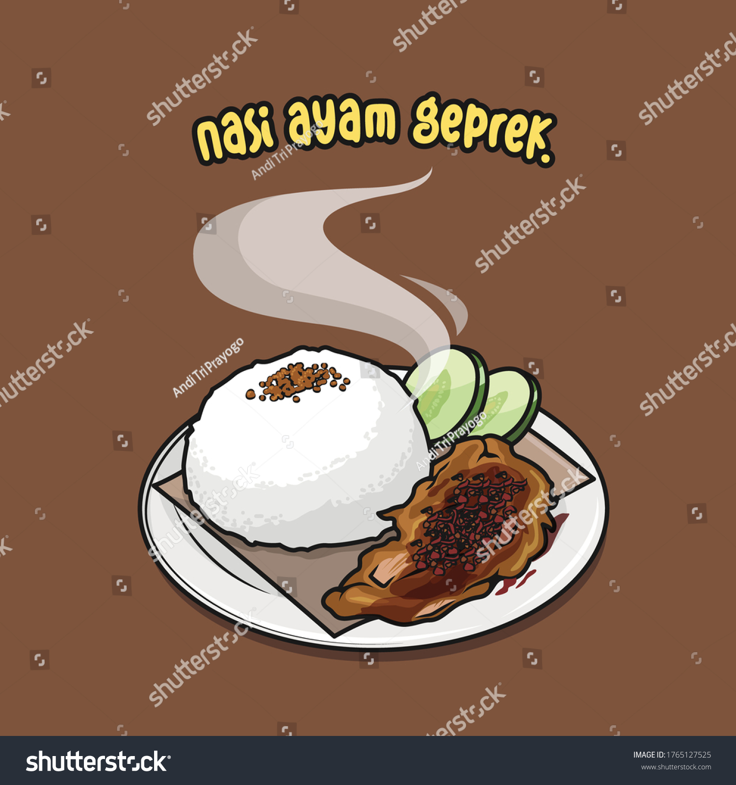 Detail Ayam Geprek Vector Nomer 4